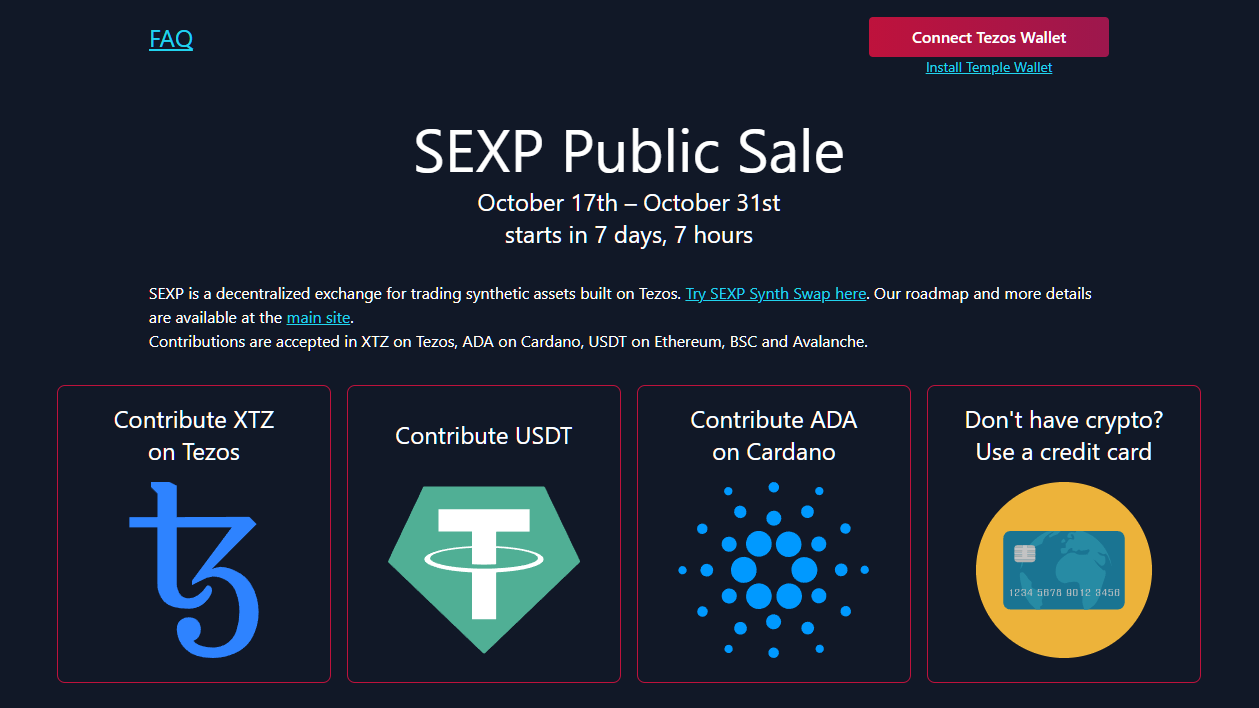 SEXP Public Sale Guide